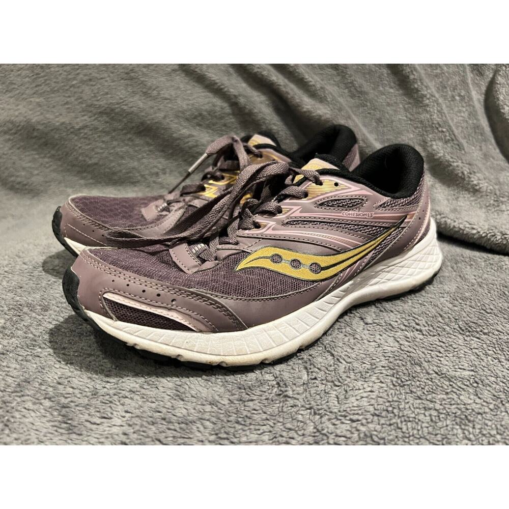 Saucony Cohesion 13 S10559-6 Dusk/ Blush Running Shoes Womens Size 9.5